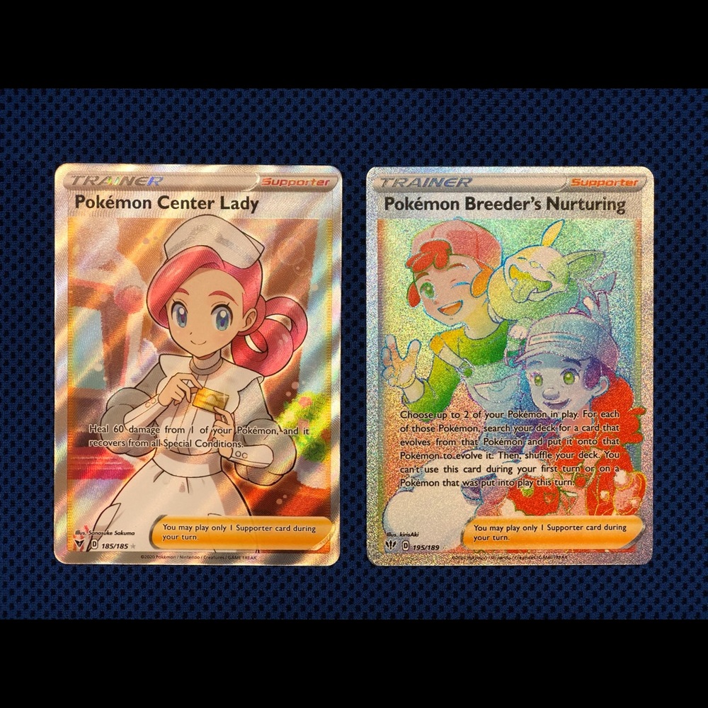 Full art Pokémon full art trainer one ultra rare